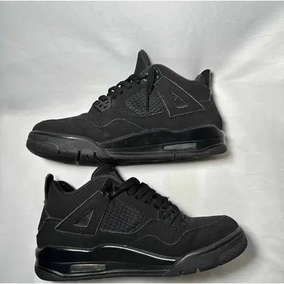 Size 7 - Nike Air Jordan 4 Retro GS Black Cat 2020 Men's Shoes Ships Now